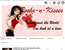 Tablet Screenshot of books-n-kisses.com